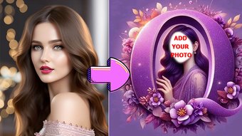 Design Your Flowery Artistic Letter Photo