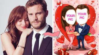 Turn your moments into adorable cartoons this Valentine's Day.