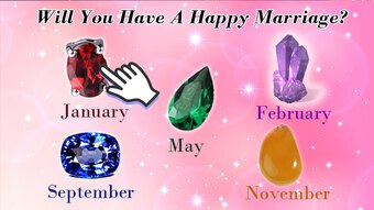 Will You Have A Happy Marriage? Your Birthstone Can Tell You.