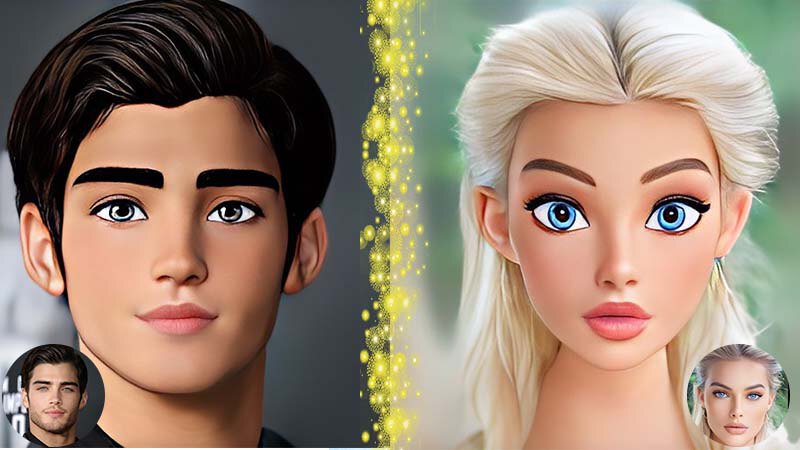 Just One Click! You Will Get Your Cartoon Face!